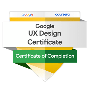 google ux design certification